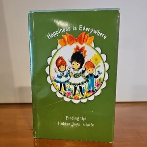 Vintage Hallmark Hardcover Pocket Book - Happiness is Everywhere